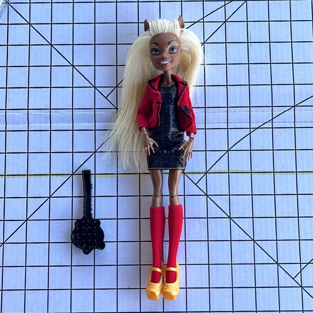 Monster high Clawdia Wolf doll 2013